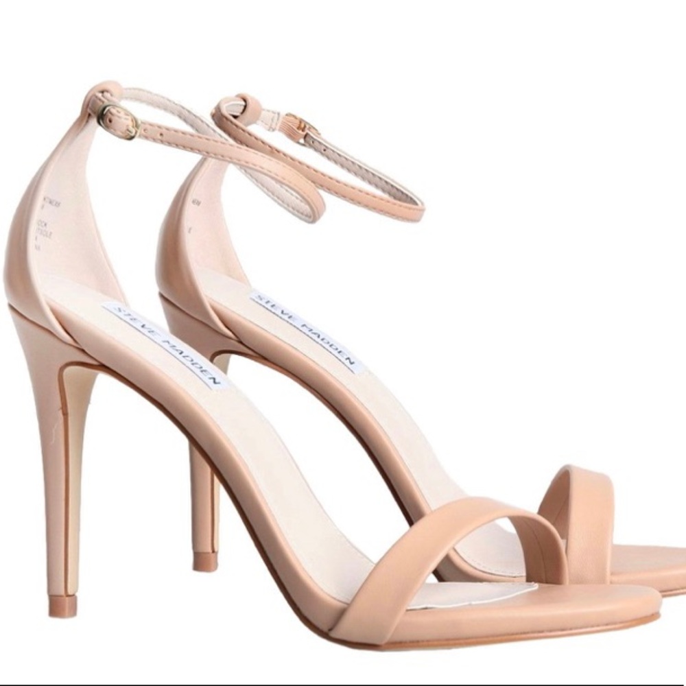 Steve Madden Stecy Heels - 9, Tan